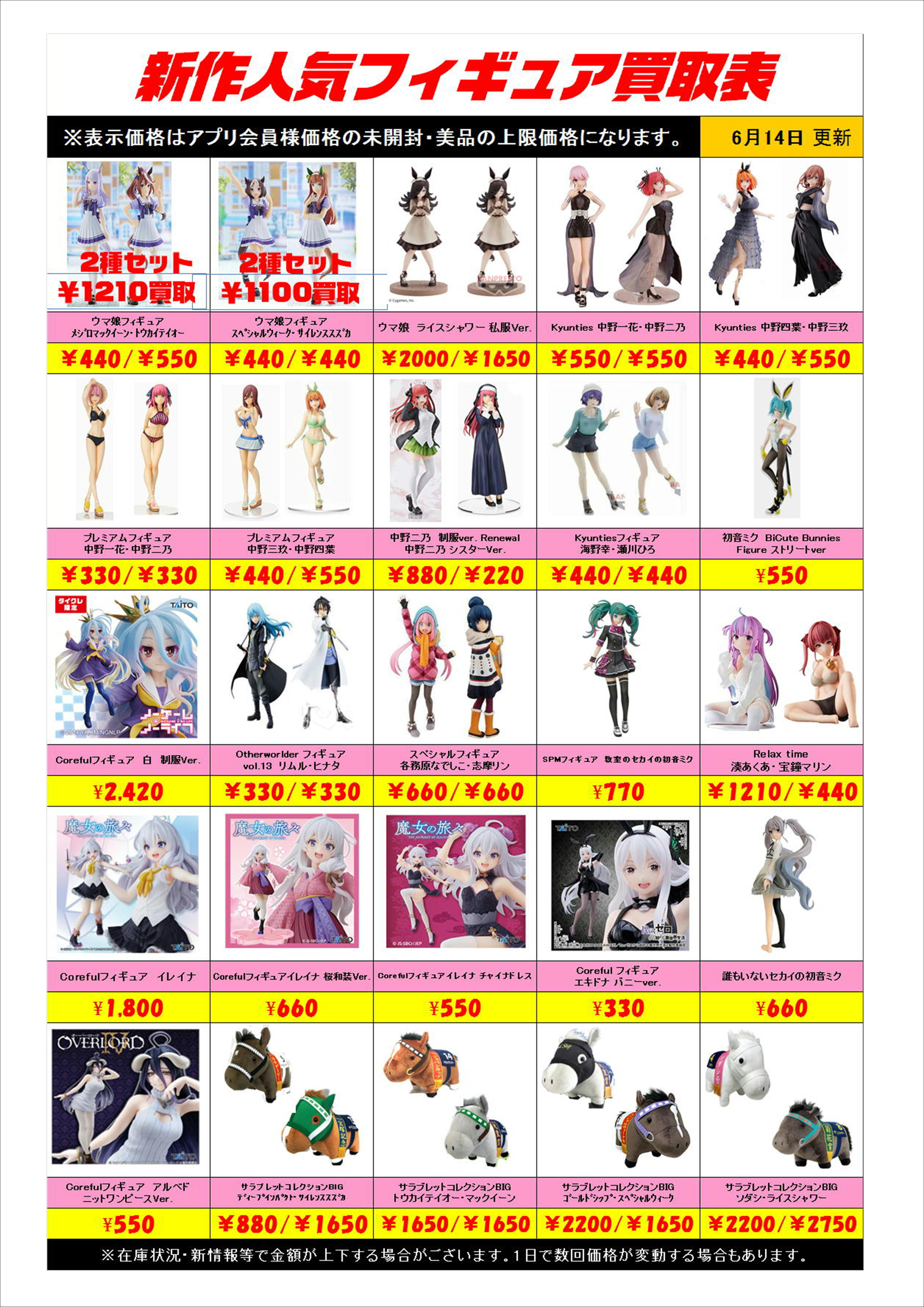 【最終値下げ.セール中】人気プライズフィギュアまとめ売り 最新 美少女 人気 プライズ フィギュア まとめ売りセット