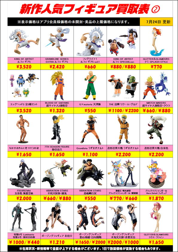 7月1日限定価格！プライズフィギュア まとめ売り 24点セット 