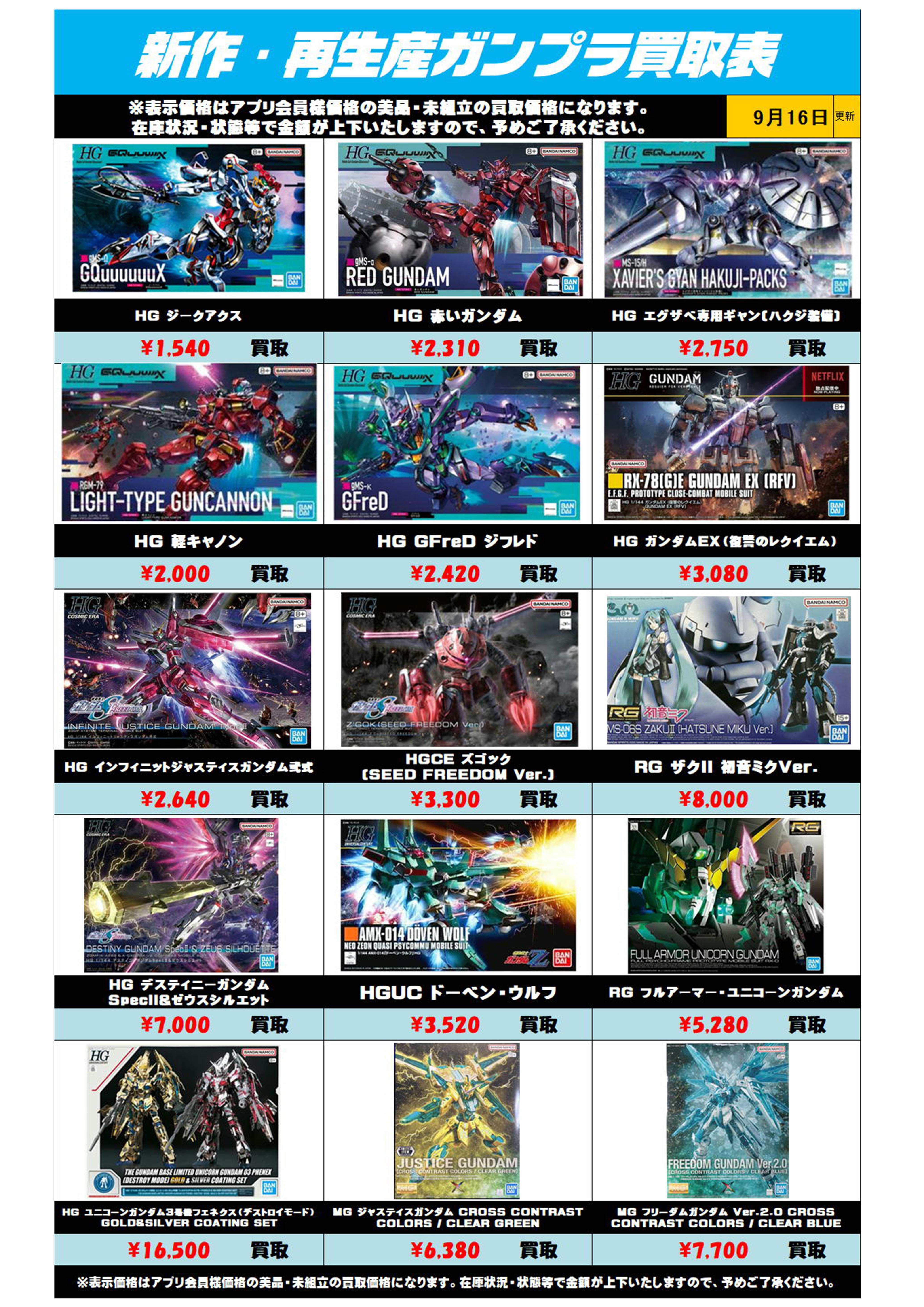 メタルビルド 買取表更新しました！ 5/22～ | 千葉鑑定団中央店