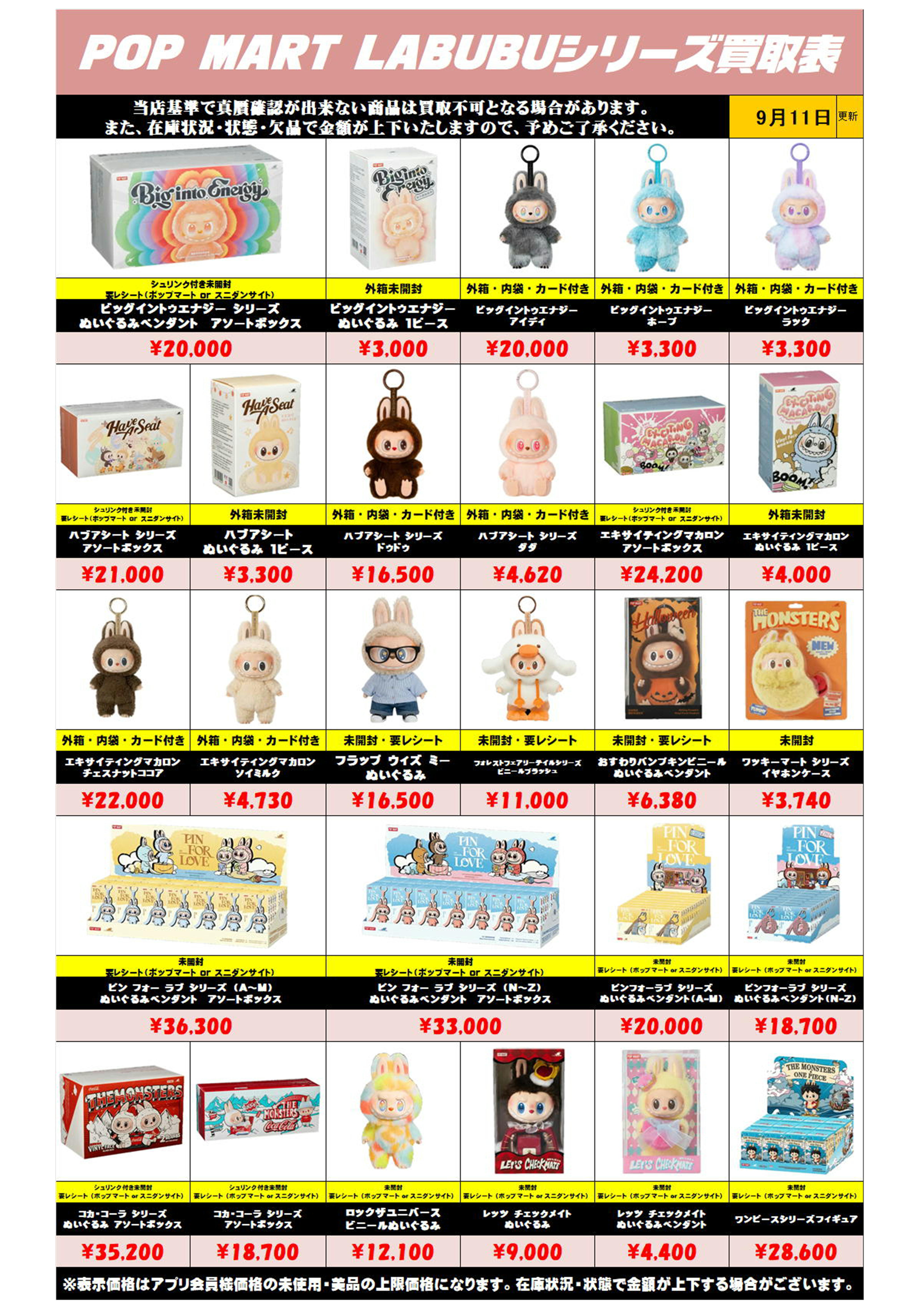 ラブブ300円ガチャ登場！ | 千葉鑑定団中央店