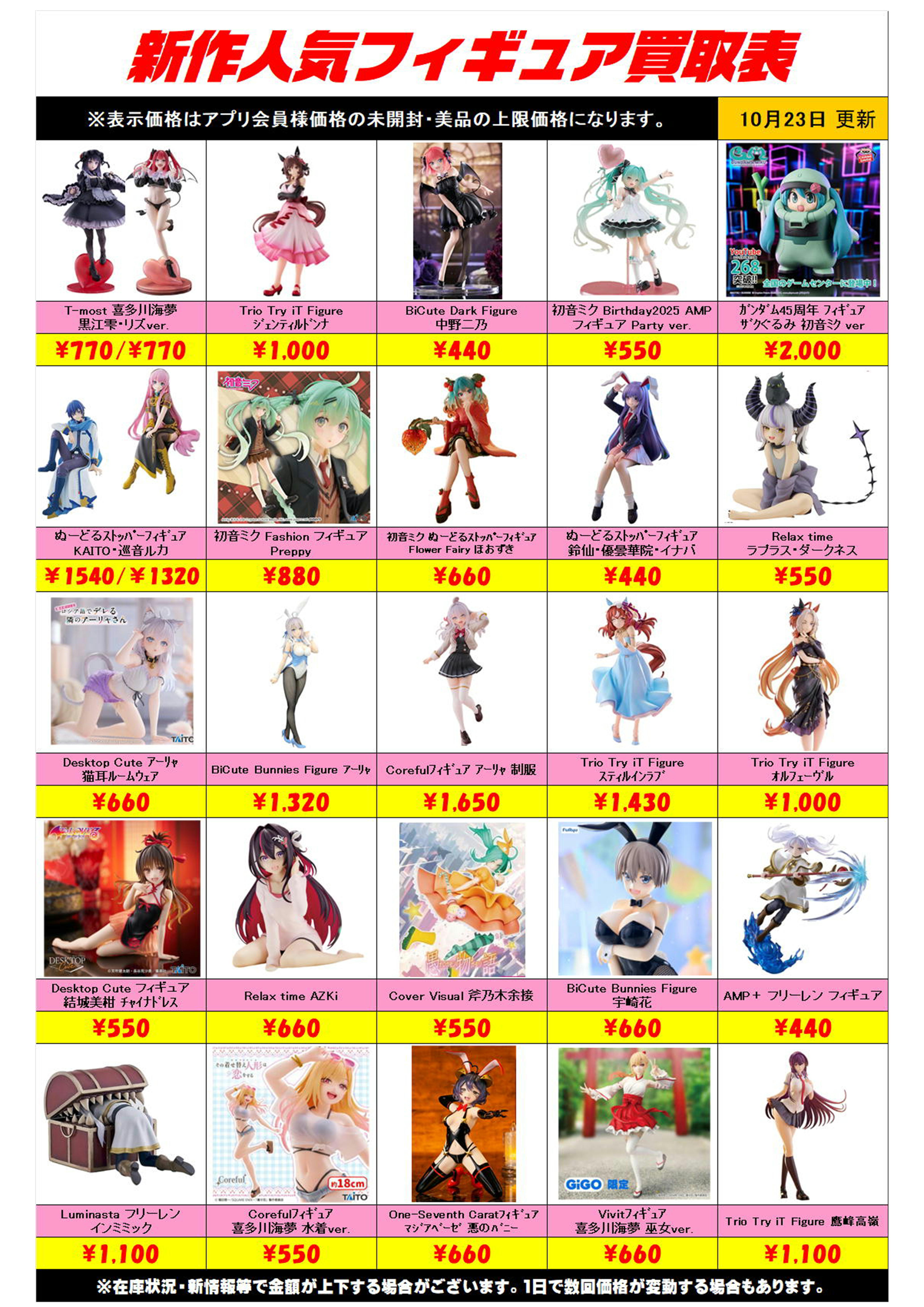 最新プライズ 新品 未開封 フィギュア まとめ売り 10体 セット 最新 